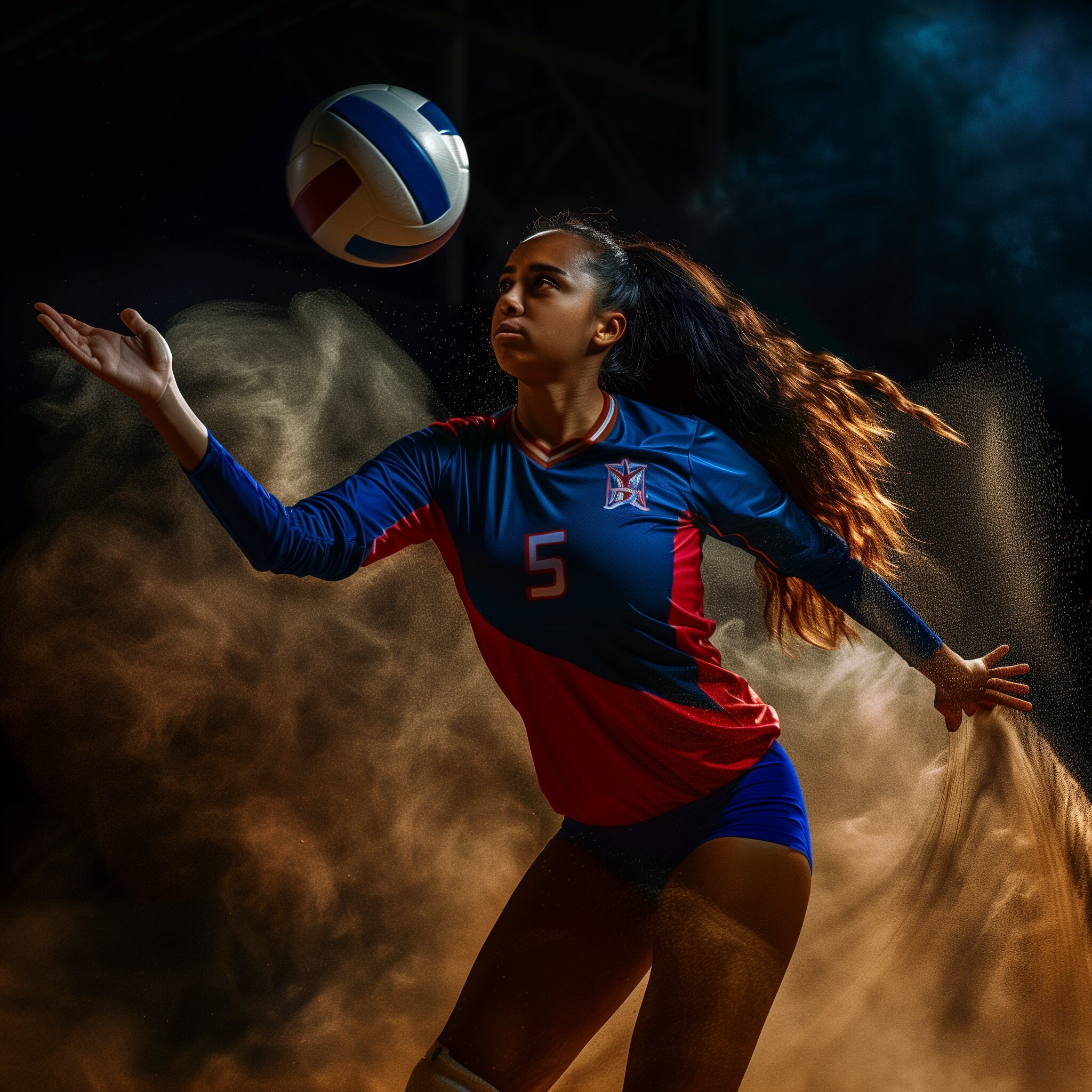 Ainise Havili volleyball vegas thrill