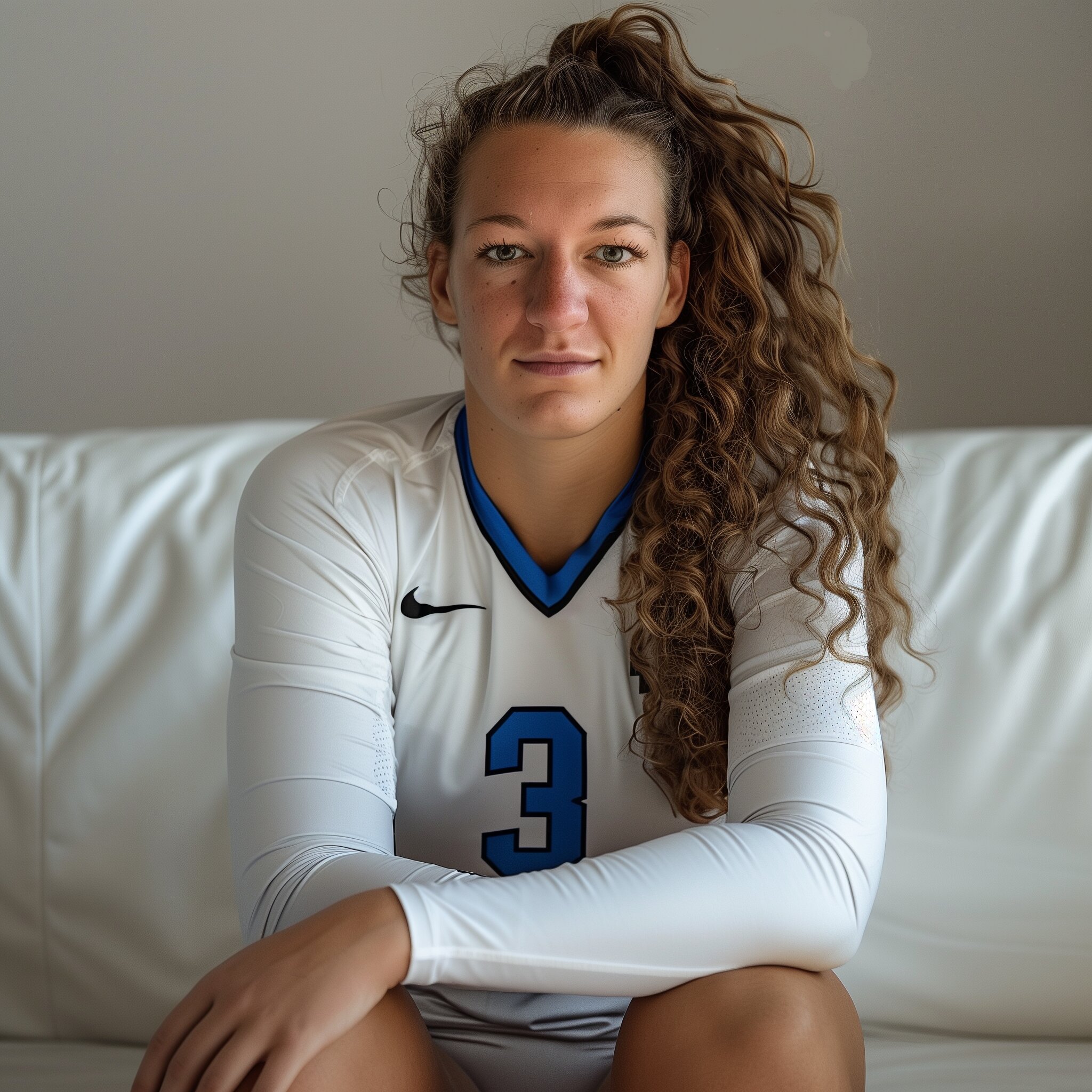 Jazz Schmidt smiling at pro day, omaha supernovas coach