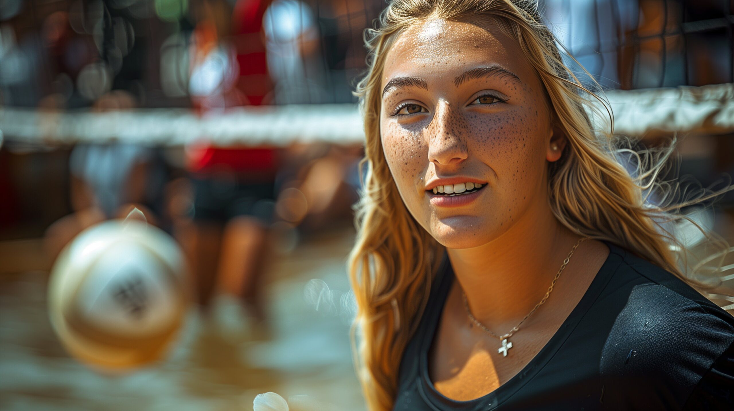 Kenna Sauer pro volleyball on pirate ship
