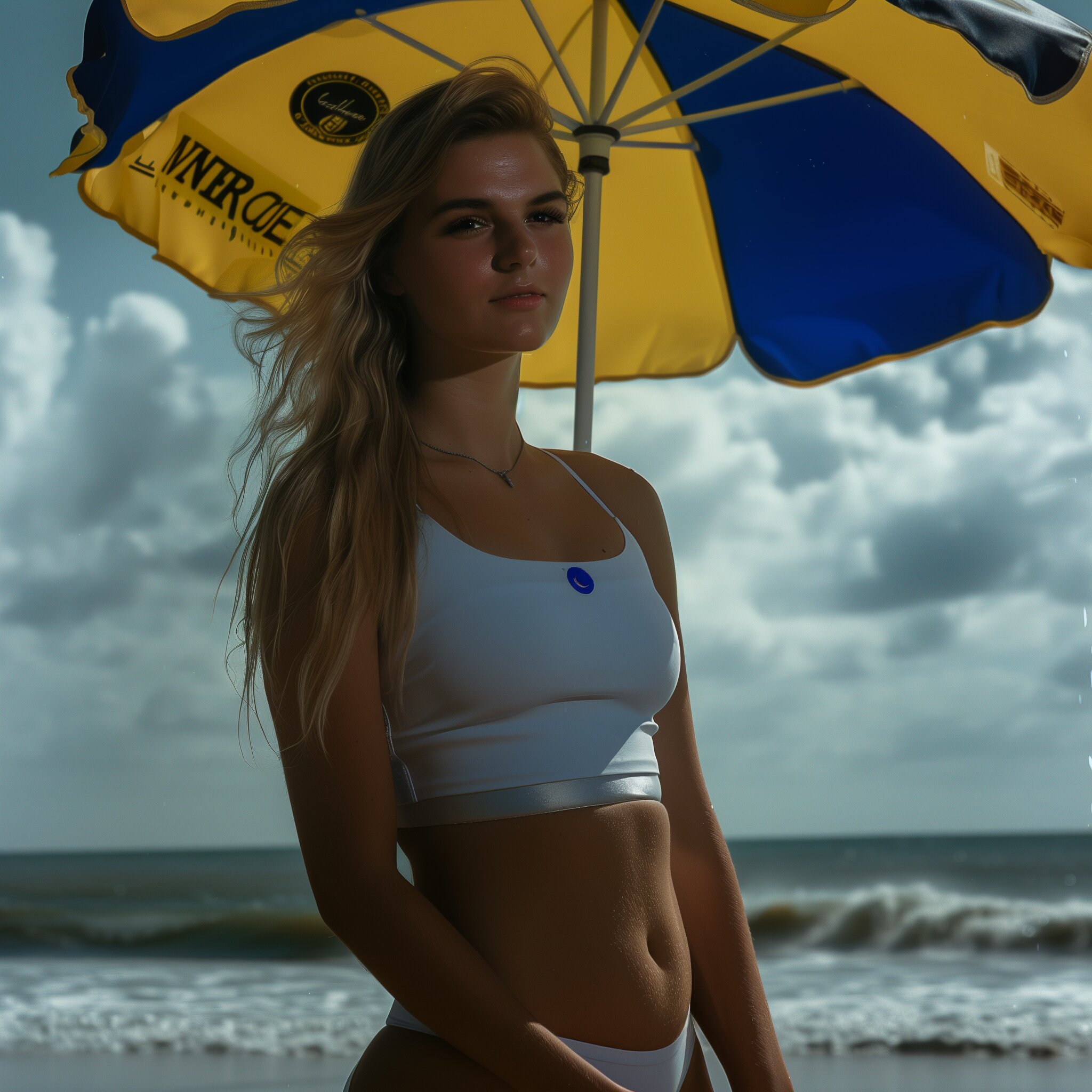 Morgan Lewis Pro volleyball umbrella