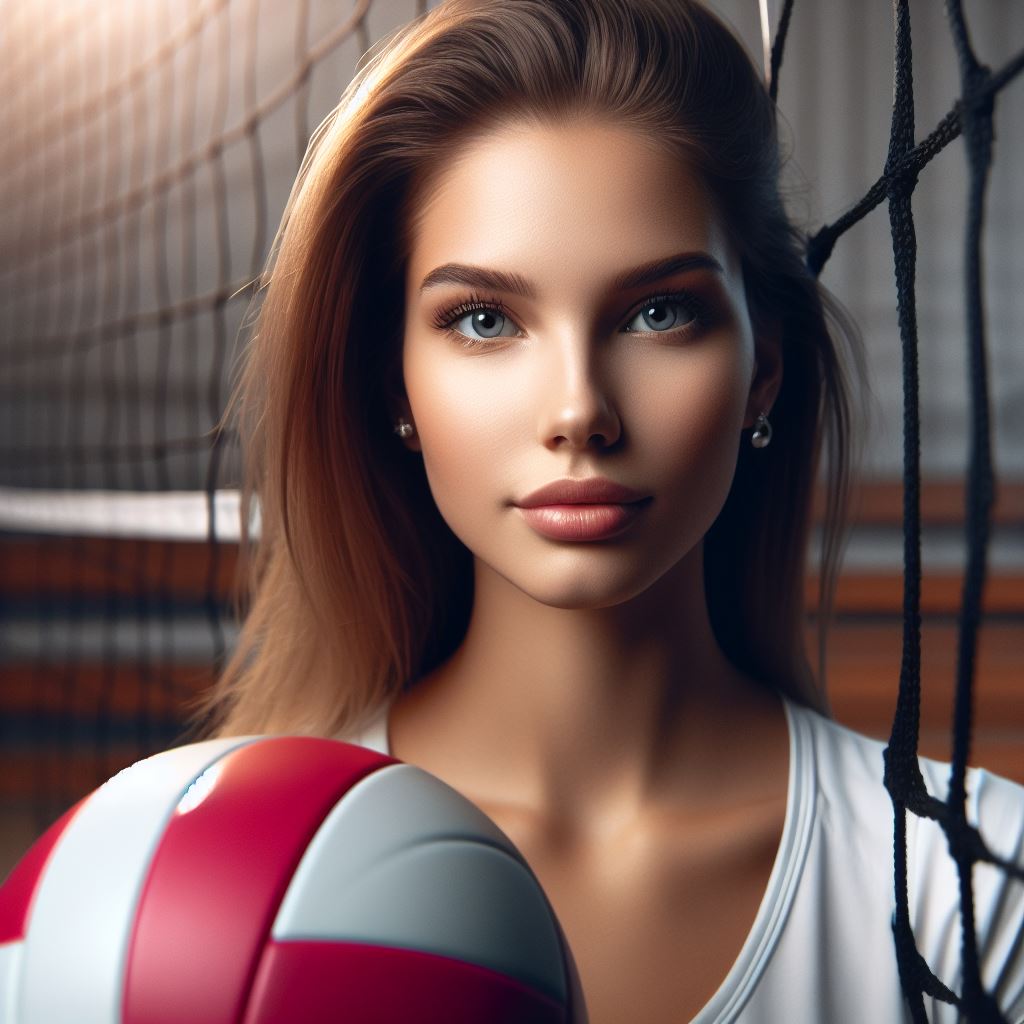 female volleyball player holding ball, Pro Volleyball Federation Partners with USA Volleyball