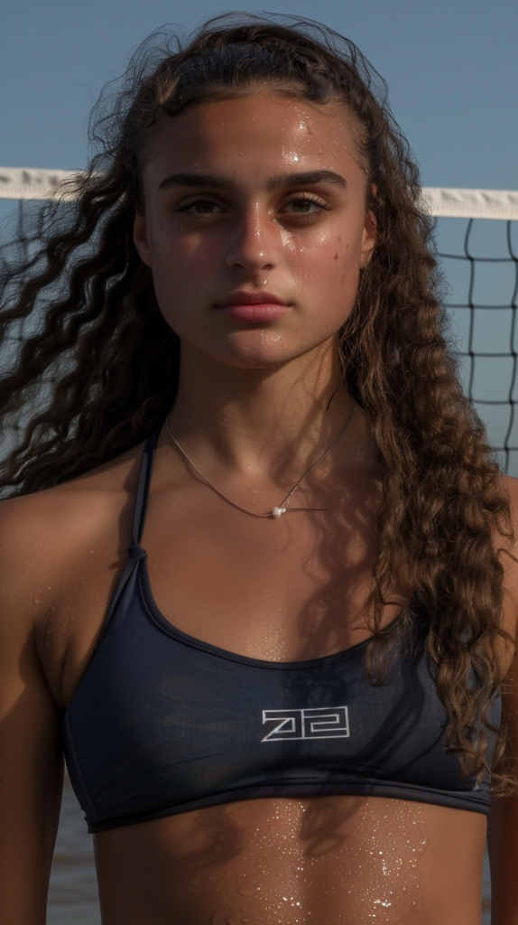 Logan Parks Volleyball, hot summer day, sand volleyball, stanford