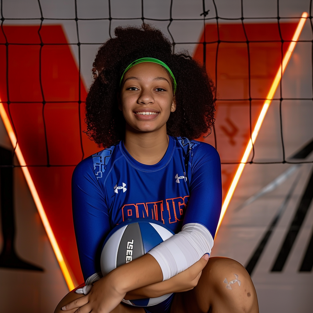 Renne Jones volleyball Arizona Flint Hill High