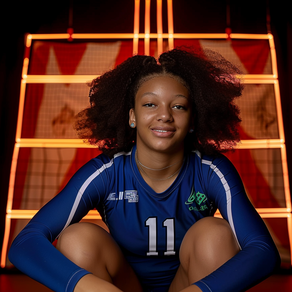 Renee Jones Volleyball Arizona Uniform